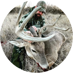 WCLR precision shooting instructor on hunting shoot