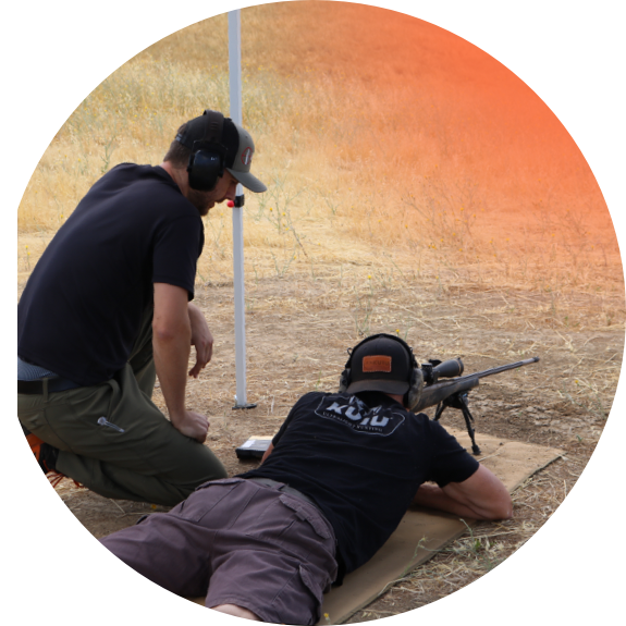WCLR precision shooting instructor teaching student